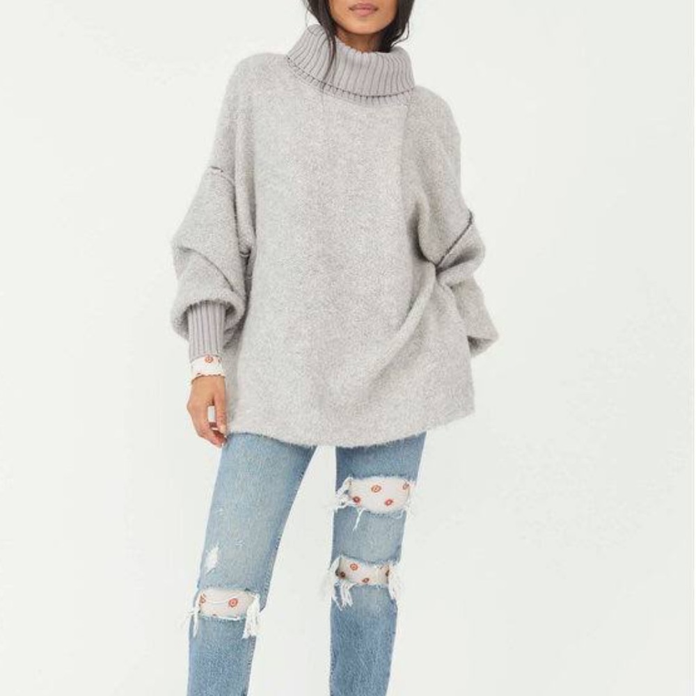 ISO free people grey milo size large